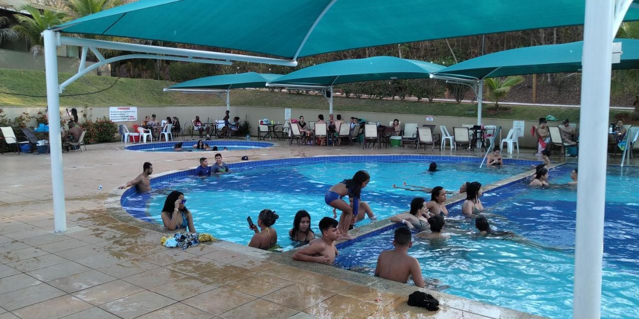 Aldeia Do Lago C204- Com Cozinha , Churrasqueira E Bebidas Liberadas No Parque Aquatico, Internet Banda Larga, Ponto Recarga De Carro Eletrico Caldas Novas Zewnętrze zdjęcie