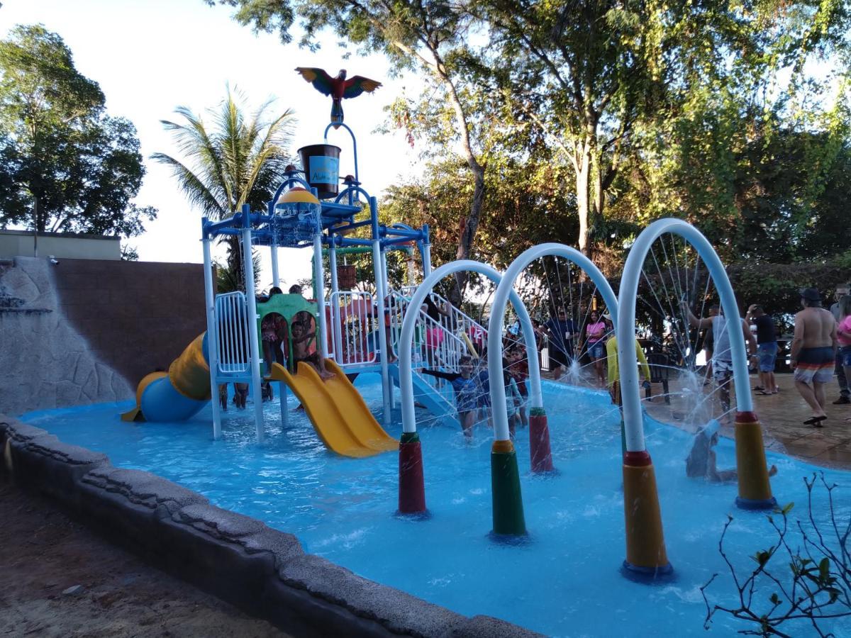 Aldeia Do Lago C204- Com Cozinha , Churrasqueira E Bebidas Liberadas No Parque Aquatico, Internet Banda Larga, Ponto Recarga De Carro Eletrico Caldas Novas Zewnętrze zdjęcie